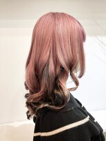 ラフ 原宿(L.a.a.g.f harajuku)&nbsp;ピンク×ラベンダー ツートーンカラー@原宿