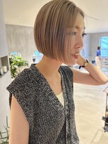 ハウ 心斎橋(how)&nbsp;ミニボブ/ショート/ショートヘア/前下がりボブ/ぱつっとボブ