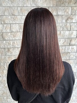 フラット 千葉(Flat.) ナチュラル、ブラウンレッドカラー【千葉】