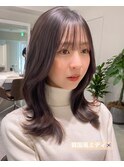 vlow 表参道　韓国風　デジタルパーマ　髪質改善　白髪染め長屋