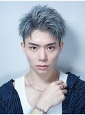 スパイキーアップバングショート