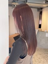 アルバム 池袋(ALBUM)&nbsp;エモージュ美髪ミルクティーピンクニュアンスカラー_ba486961