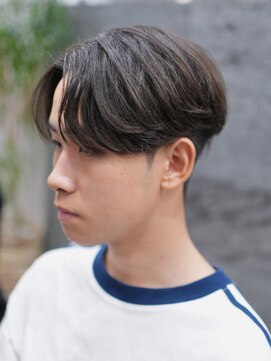 スラッシュ(SLASH) 曲がる縮毛矯正/センターパート/カルマパーマ/ダウンパーマ/姫路