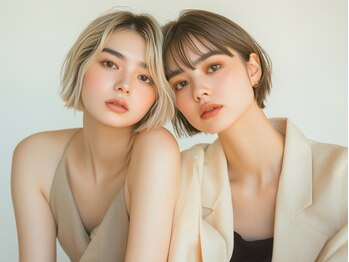リル 東川口店(Lilou)の写真/【東川口駅徒歩4分】拘りの薬剤で丁寧に染め上げる―。クリアな透明感を与え、憧れの外国人風カラーに☆