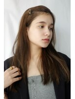 ステイシー(stay she)&nbsp;long hair × ash beige color