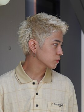 フィフス 神南(fifth) ハイトーンスパイキーショートホワイトベージュ