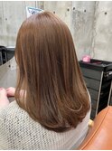 ローレイヤー/まとまり/艶/柔らかベージュ/透明感/ワンカール