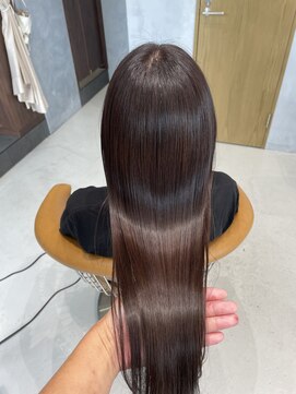 フォルテ 掛川店 黒髪カタログ/ボブウルフ/ネビージュ/小顔に見せるヘア/ワンレン