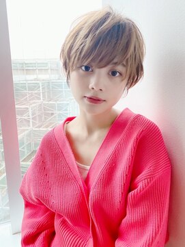 ケーツー エソラ池袋店(K-two) ベース顔*ゆるふわショートボブ*前髪ありショート*30代40代50代