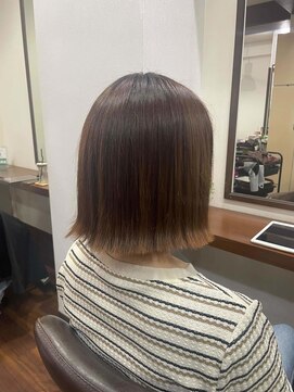 カラープロデュースバイアルバ(color produce byALBA) 艶のある縮毛矯正