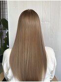 ブリーチなしでつくるベージュ