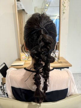 ウィルドレス(WiLL DRESS) 編みおろしツインアレンジ