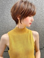 ロンドウル 熊本(Lond ulu) ウェーブミディアム似合わせカットメルティカラーショート/熊本