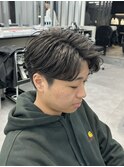 MEN”S HAIR/ニュアンスフェザー/毛流れ