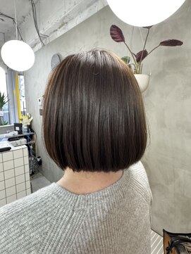 リンダ ルーナ(LINDA Luna) 髪質改善トリートメント/髪質改善/まとまるボブ/ボブ/大人ボブ