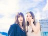 【美髪リンゴ幹細胞コース】カット＋カラー＋ULTOWA髪質改善＋リンゴ幹細胞