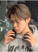 ダブルカラーブリーチケアブリーチミルクティーリタッチシルバー