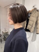 ソト 銀座(soto.)&nbsp;ハイライトカラー/くびれヘア/レイヤーパーマ/ミニボブ[銀座]