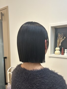 シアアルン 新小岩店(SHEER alun) ぱつっとボブ