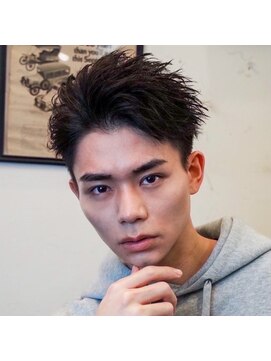 ロッドマントウキョウ 戸越店(RODMAN TOKYO) 戸越銀座　ショート　バーバー　２ブロスタイル