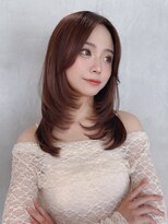 ロンドリゼル 札幌(Lond RiseL) 顔周り/小顔/レイヤー/髪質改善/韓国風巻き/ミルクティー/札幌