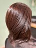 似合わせカット+カラー(リタッチ)+3stepトリートメント¥8500