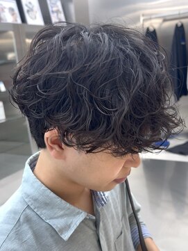 フィフス 仙台(fifth) 仙台メンズパーマシャドウパーマシースルーマッシュウルフゆるめ