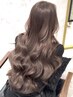 西村指名【赤み消し】ブリーチなしwカラー+3Stepトリートメント+カット