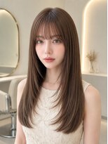 コヴァ バイ ボクノ 荻窪(COVA by bokuno)&nbsp;透明感あるカラーで顔周りが可愛いレイヤースタイル