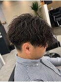 縦落ちツイスパ【メンズパーマ/横浜】
