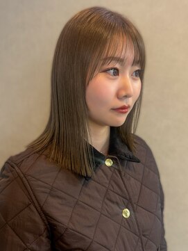 ソア 並木坂(Soa) 熊本/タッセルボブ/オリーブカラー/Minori