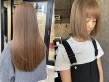 ミライバイスタイルジャパン 南風原店(mirai by sty japan)の雰囲気(【 髪質改善 × ミルクティーベージュ 】ブリーチ ダブルカラー)