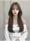 ワンホンヘアレイヤーカット顔まわりレイヤー顔まわりレイヤー◎