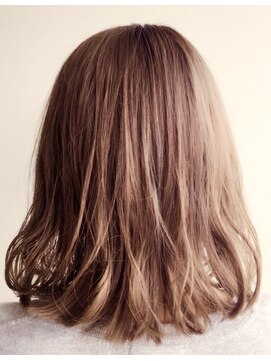 プティパ ヘアーアトリエ(petit pas hair atelier) 「ミルクティー×ハイライト」