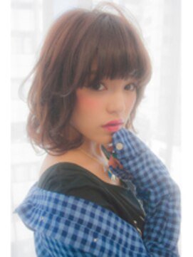 クラン(clan) clan<ハイトーングラデーション大人可愛いバルーンミディ>