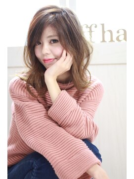 エフエフヘアー(ff hair) 【ffhair】大人かわいい☆ふわミディ