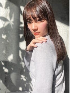 ダヴィン 中目黒(DaVin) 【DaVin中目黒】ナチュラルストレート_Aライン_毛先パーマ