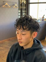 すがなみバーバーショップ&nbsp;ツーブロック×パーマ