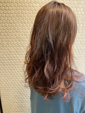 エル(EL by green) 《tomi》ロングレイヤー×グラデーション×ピンクブラウン