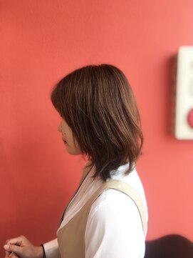 ライフヘアデザイン(Life hair design) 伸ばしかけボブミディ