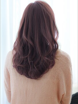 マイラ 銀座(myla) 銀座大人可愛い重めウェーブローズレッドピンクブラウン