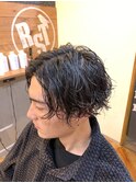 【ミディアム】センターパート
