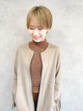 オアシス ガーデン 新越谷店(Oasis GaRDEN) ハイトーンマッシュショートが可愛い