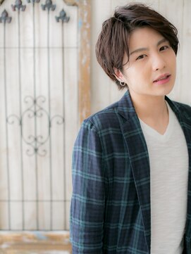 モッズヘアメン 札幌月寒店(mod's hair men) ≪mod's men≫アップバンクで動きをつけたニュアンスマッシュc