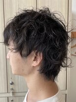 エス ハート オブ ヘアー 名東店(Heart of HAIR)&nbsp;【ES 川原】 Men's Style #12 ウルフショートツイストスパイラル