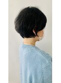 クセをいかす大人ショートスタイル