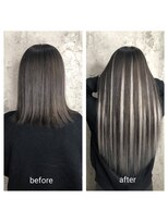 ルーツアイリー 心斎橋(ROOTS IRIE)&nbsp;インスタ人気☆シールエクステ☆ハイライトグラデーション