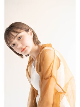 ジュール 新宿三丁目(Joule) ミディアムヘア/ショコラベージュ/ボブルフ/新宿