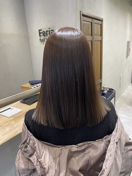 フェリア 松山(Feria) 【Feria松山】白石の美髪矯正☆