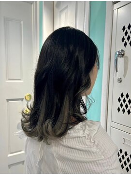 マティーナ ヘアー 池袋(Matina hair) 【インナーカラー×グレー】20代30代40代50代
